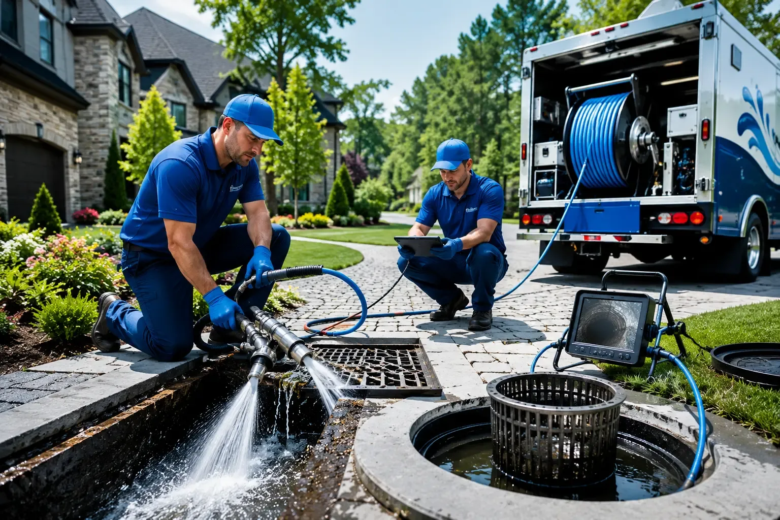 Local outdoor drain cleaning professionals in Slingerlands, NY